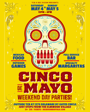 Load image into Gallery viewer, Cinco De Mayo Weekend Day Parties at TCB!
